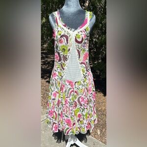 Desigual Multicolor Floral Dress